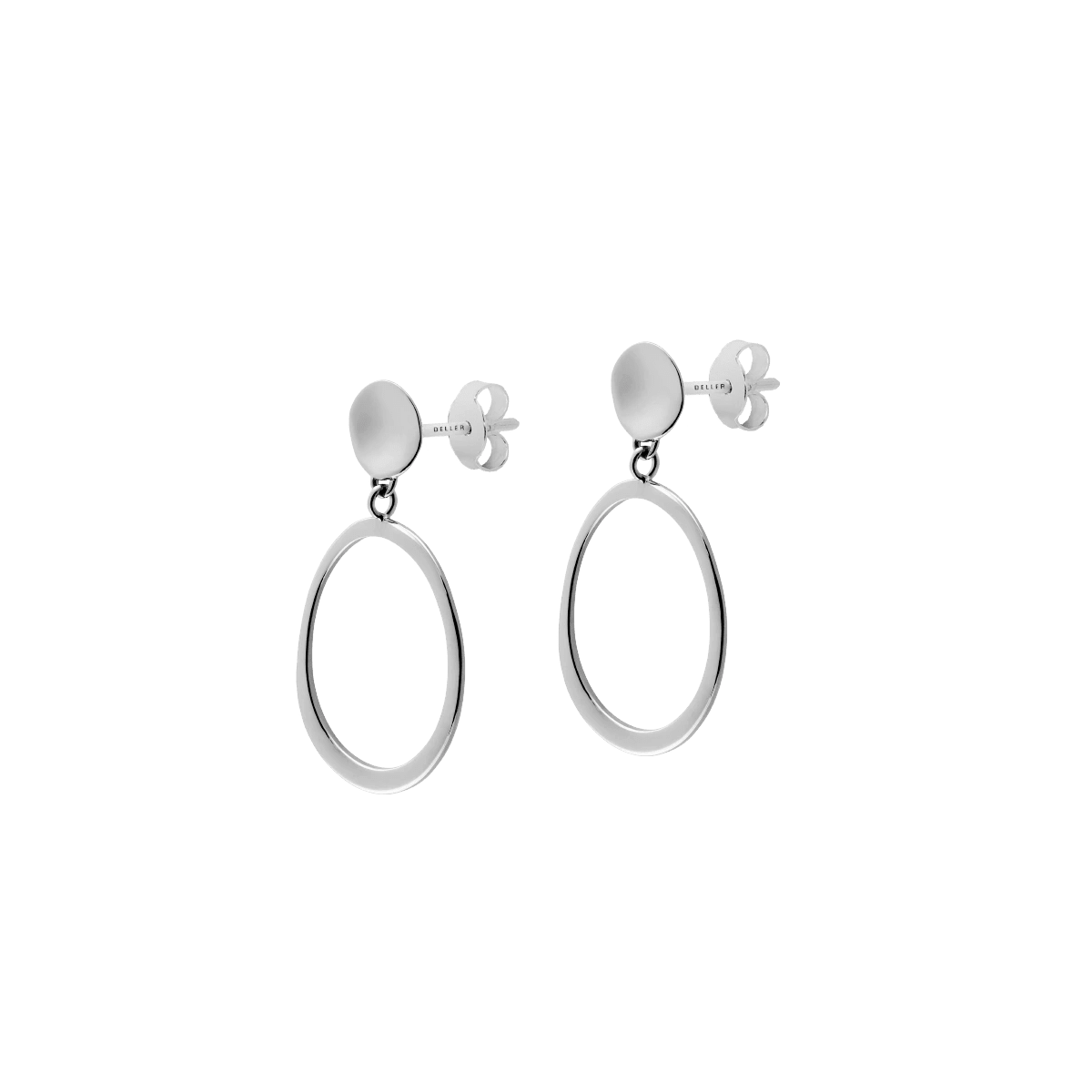 Kolczyki srebrne Raw N°16 - BELLER: Official Online Store & Luxury Jewelry Atelier