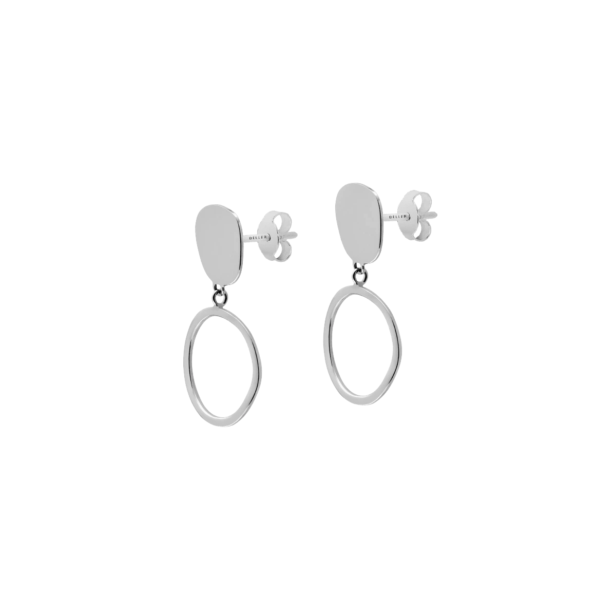 Kolczyki srebrne Raw N°18 - BELLER: Official Online Store & Luxury Jewelry Atelier
