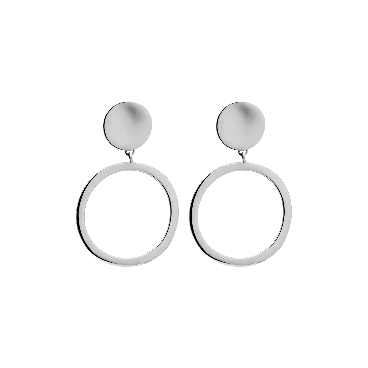 Kolczyki srebrne Raw N°21 - BELLER: Official Online Store & Luxury Jewelry Atelier