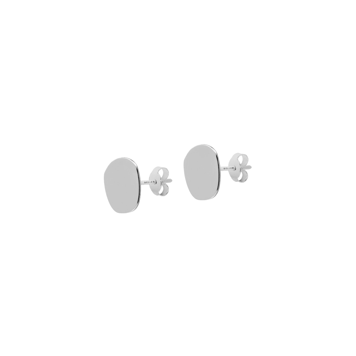 Kolczyki srebrne Raw N°3 - BELLER: Official Online Store & Luxury Jewelry Atelier