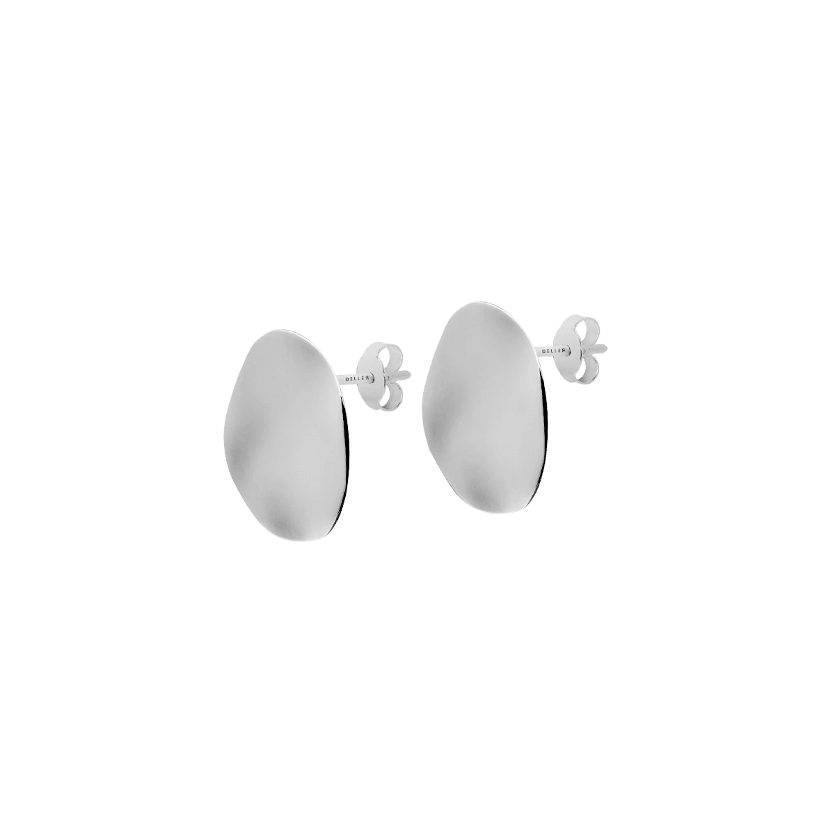 Kolczyki srebrne Raw N°5 - BELLER: Official Online Store & Luxury Jewelry Atelier