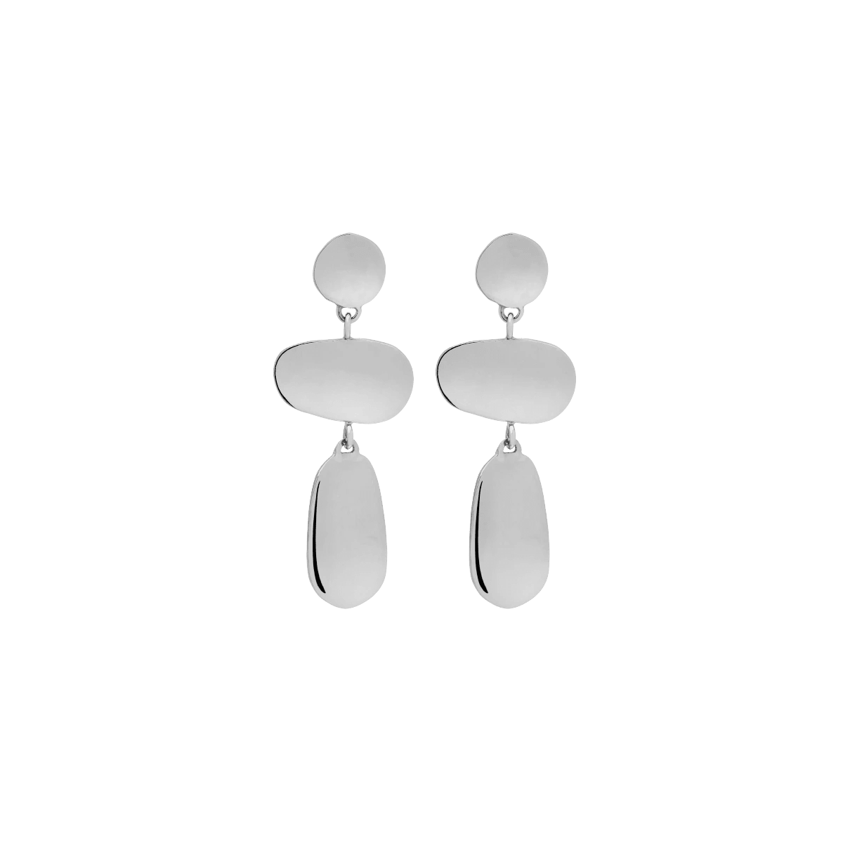 Kolczyki srebrne Raw N°9 - BELLER: Official Online Store & Luxury Jewelry Atelier