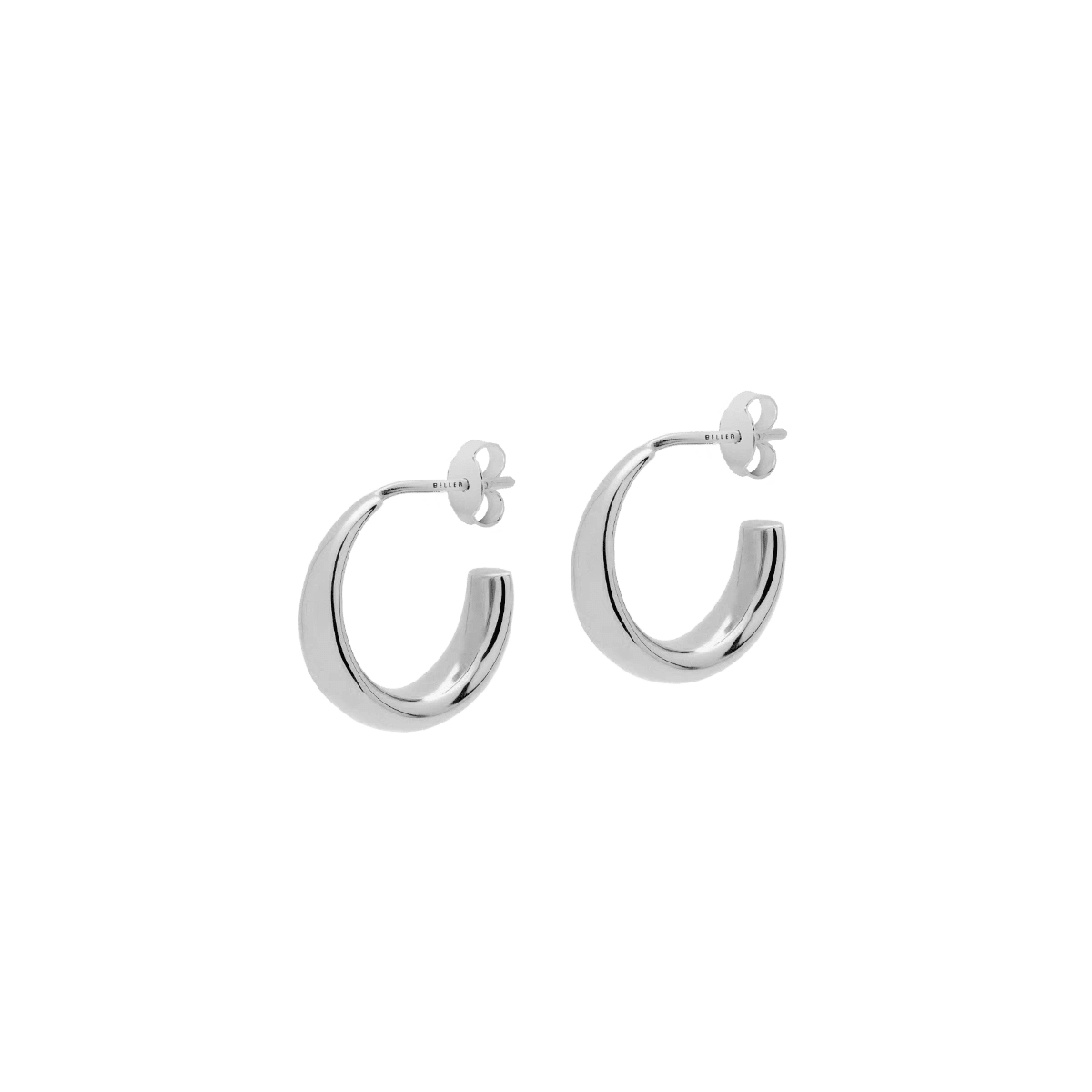 Kolczyki srebrne Round N°7 - BELLER: Official Online Store & Luxury Jewelry Atelier