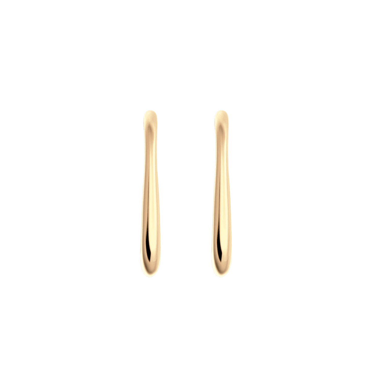 Kolczyki złote Liquid N°8 - BELLER: Official Online Store & Luxury Jewelry Atelier