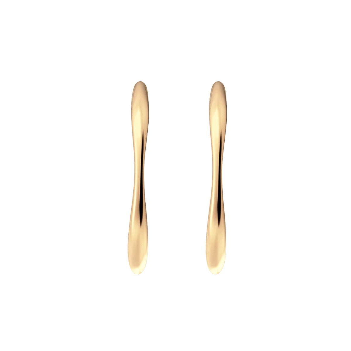 Kolczyki złote Liquid N°9 - BELLER: Official Online Store & Luxury Jewelry Atelier