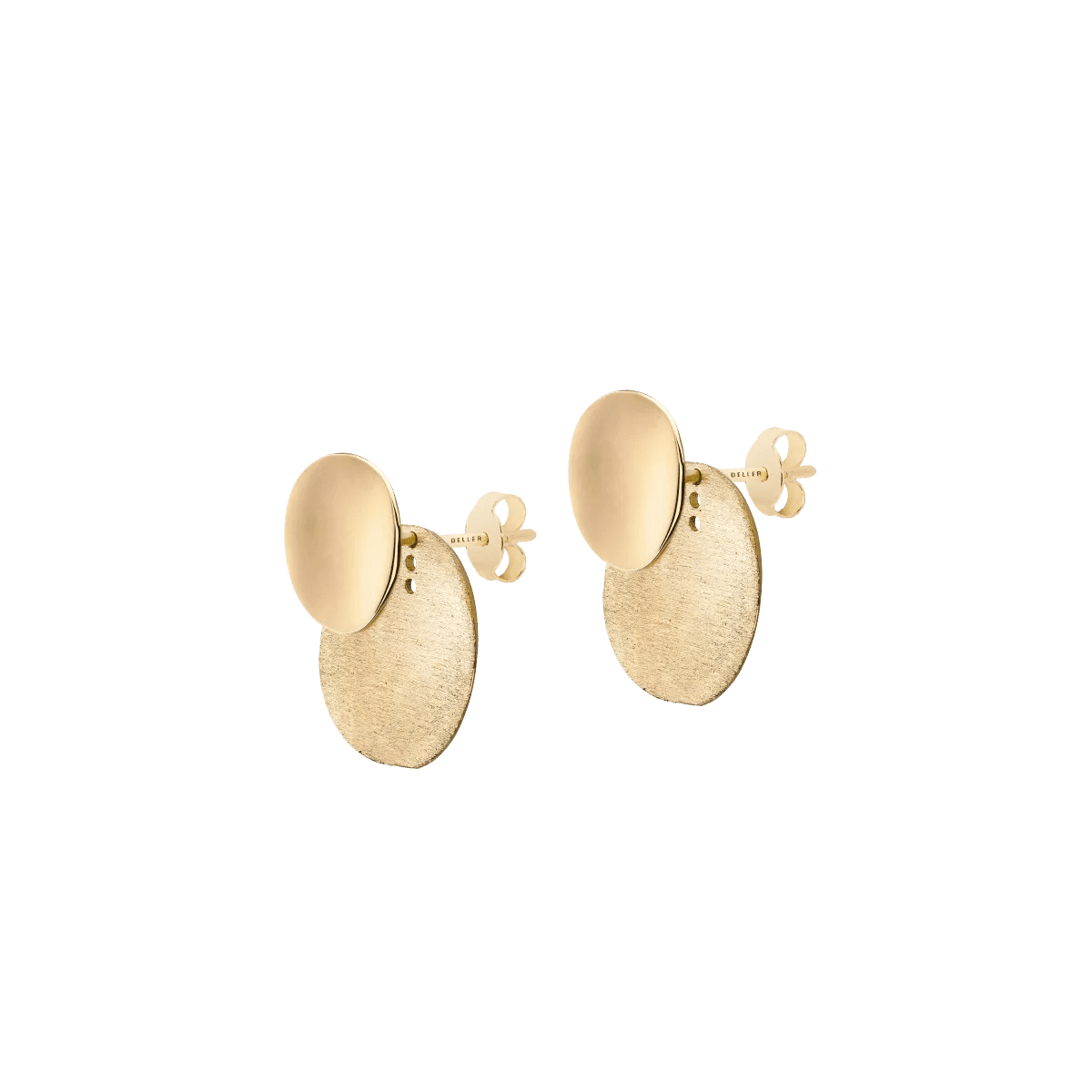Kolczyki złote Raw N°10 - BELLER: Official Online Store & Luxury Jewelry Atelier
