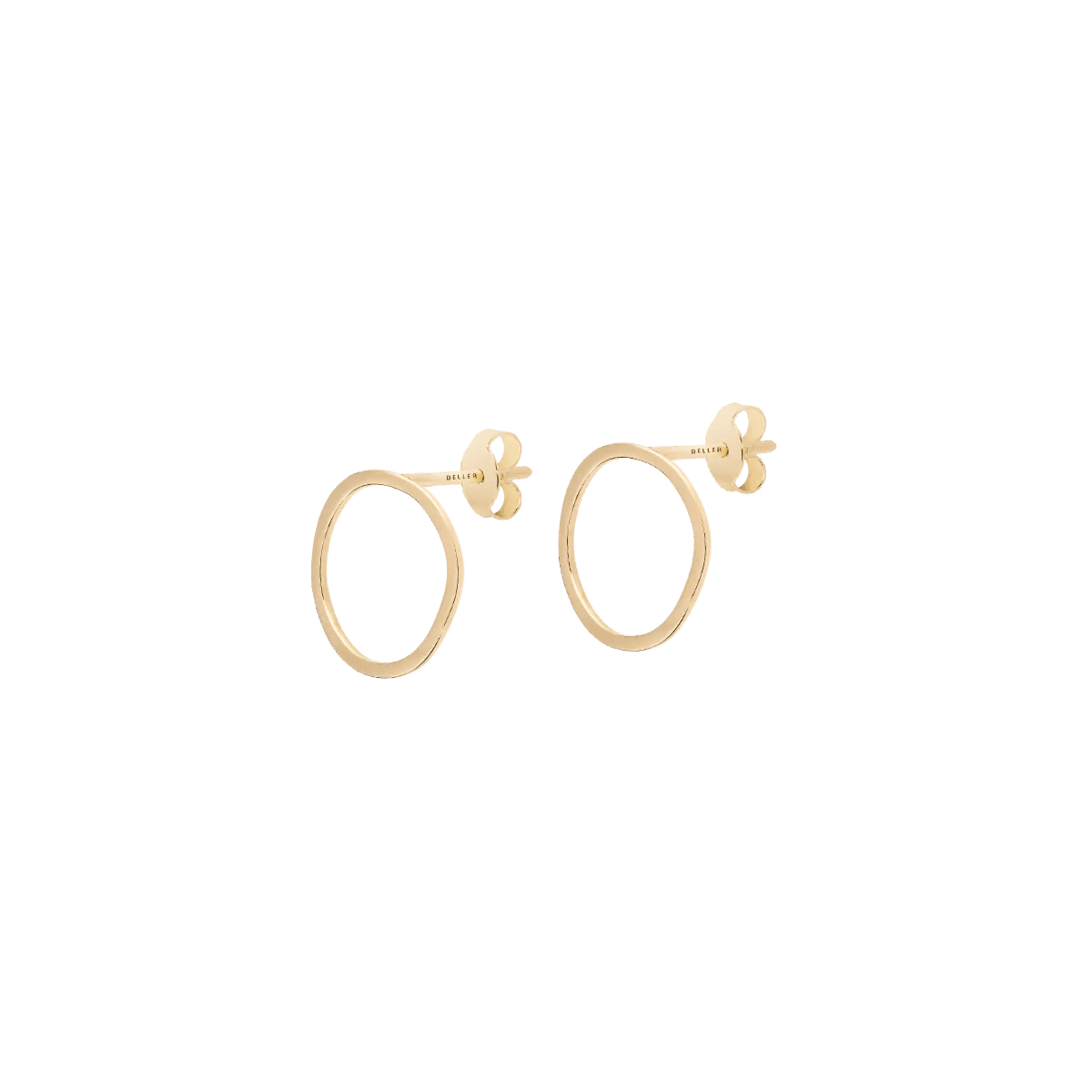 Kolczyki złote Raw N°12 - BELLER: Official Online Store & Luxury Jewelry Atelier