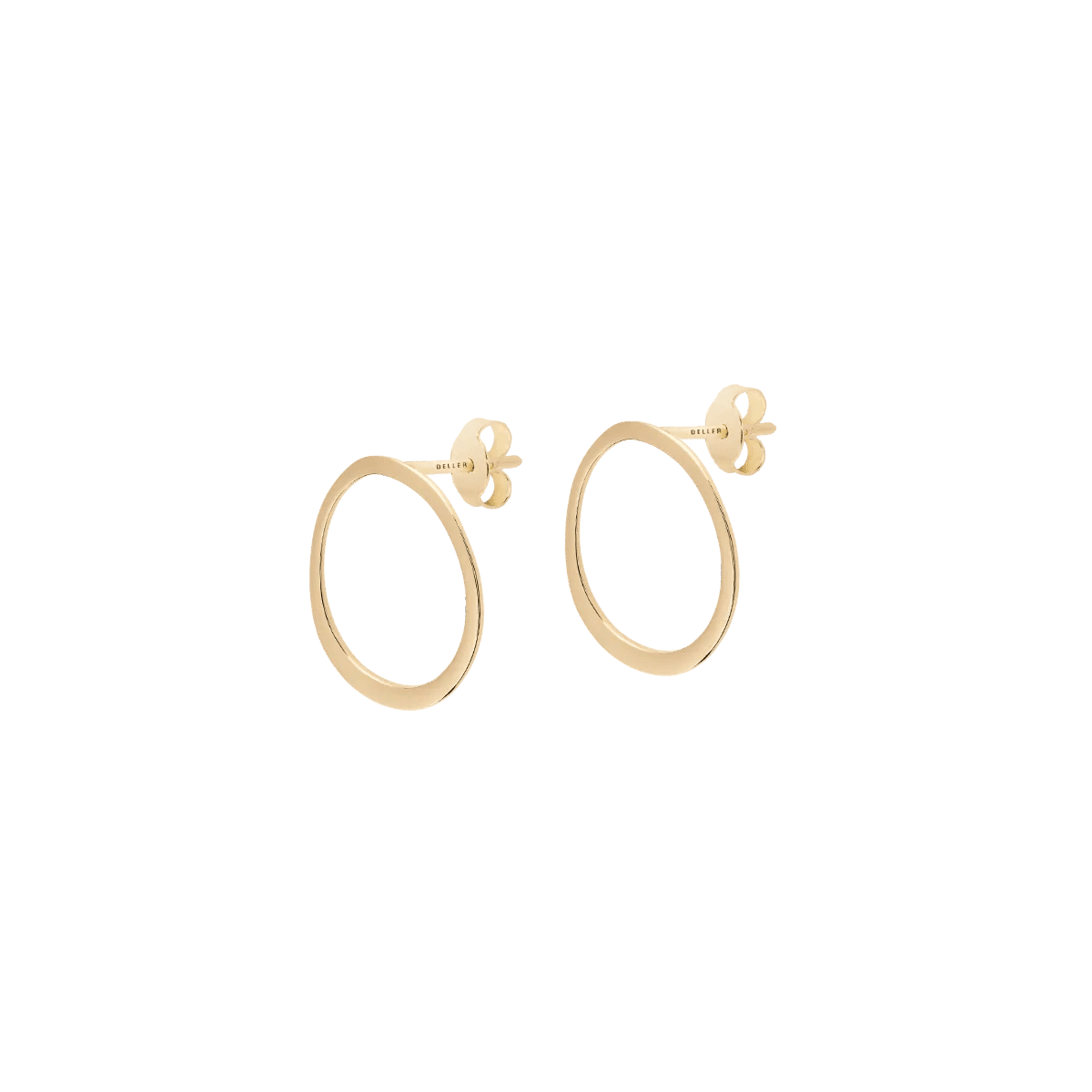 Kolczyki złote Raw N°13 - BELLER: Official Online Store & Luxury Jewelry Atelier