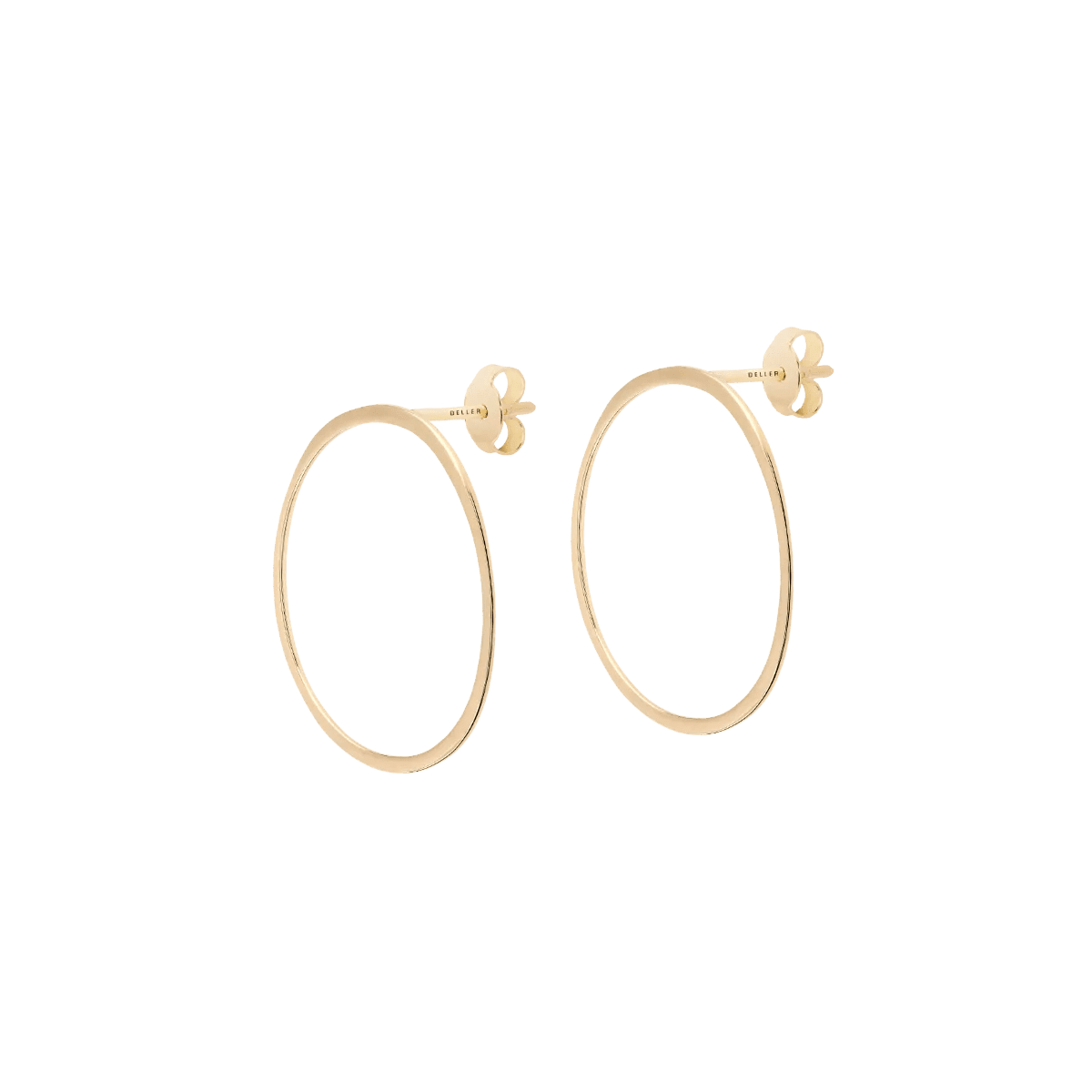 Kolczyki złote Raw N°14 - BELLER: Official Online Store & Luxury Jewelry Atelier