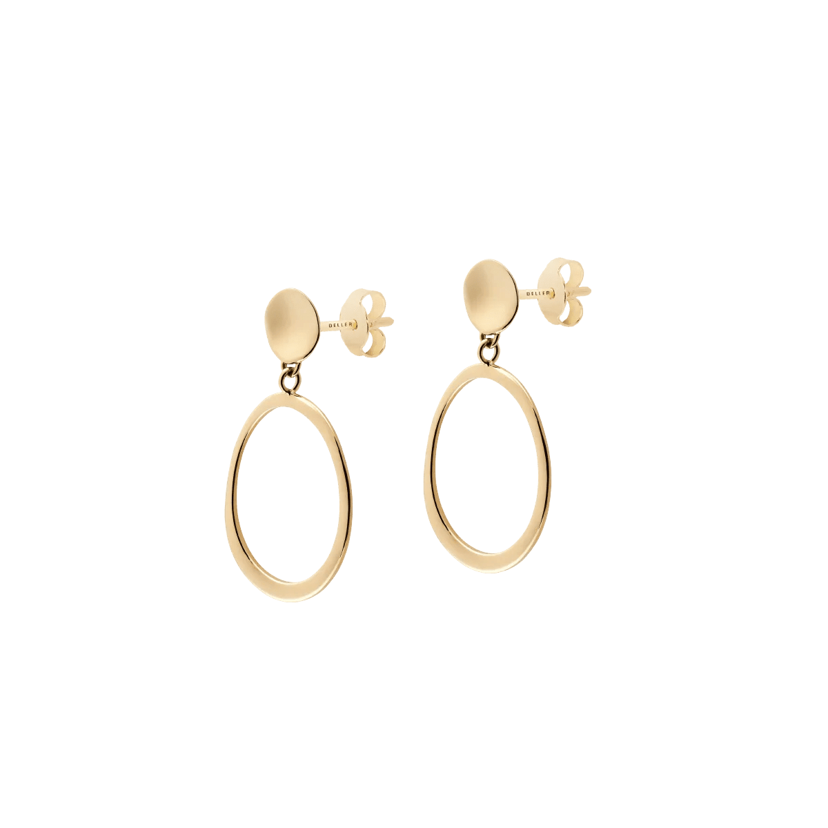 Kolczyki złote Raw N°16 - BELLER: Official Online Store & Luxury Jewelry Atelier