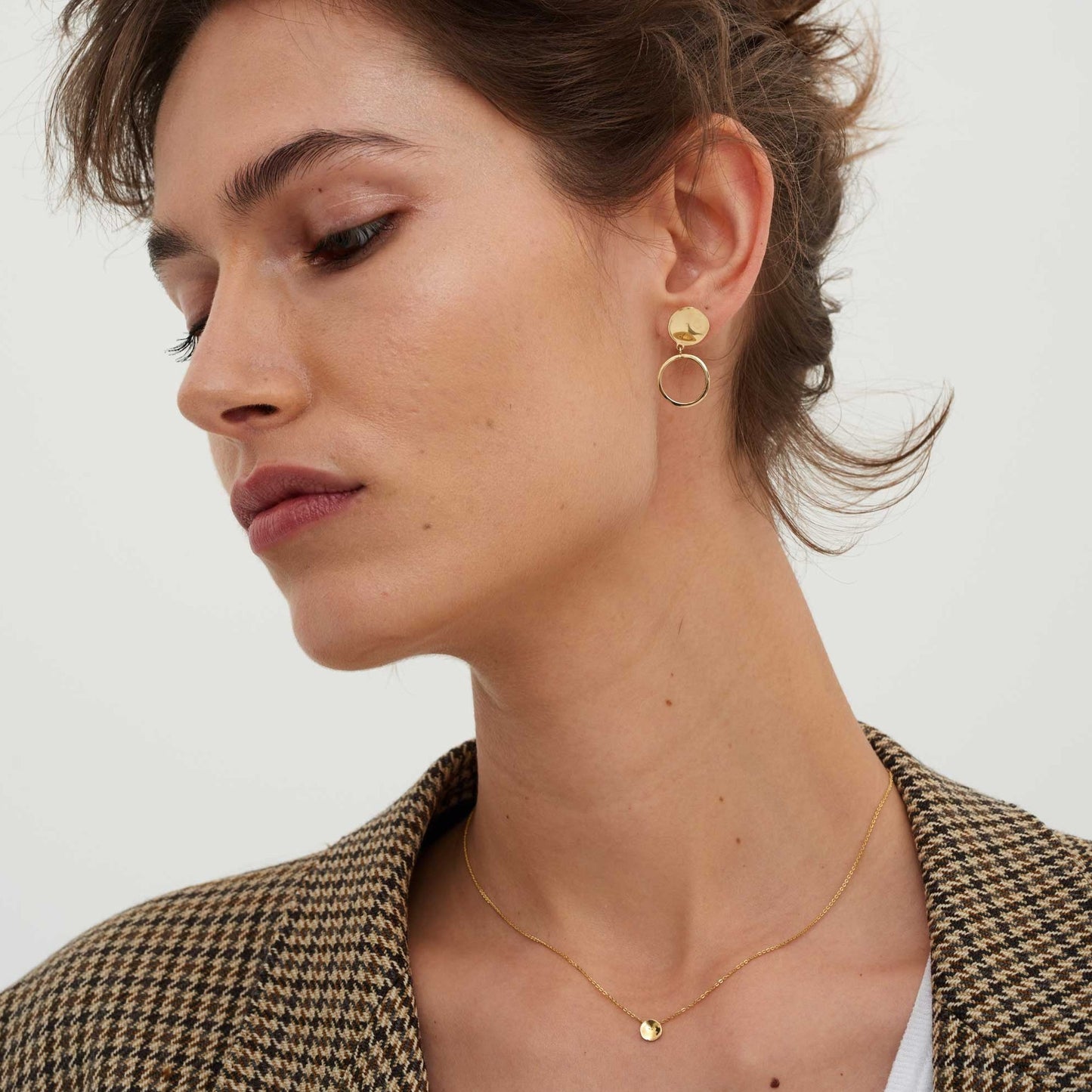 Kolczyki złote Raw N°19 - BELLER: Official Online Store & Luxury Jewelry Atelier