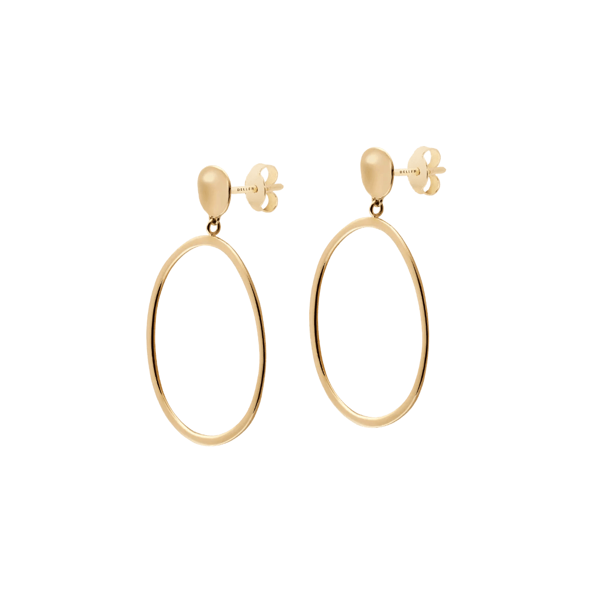 Kolczyki złote Raw N°20 - BELLER: Official Online Store & Luxury Jewelry Atelier