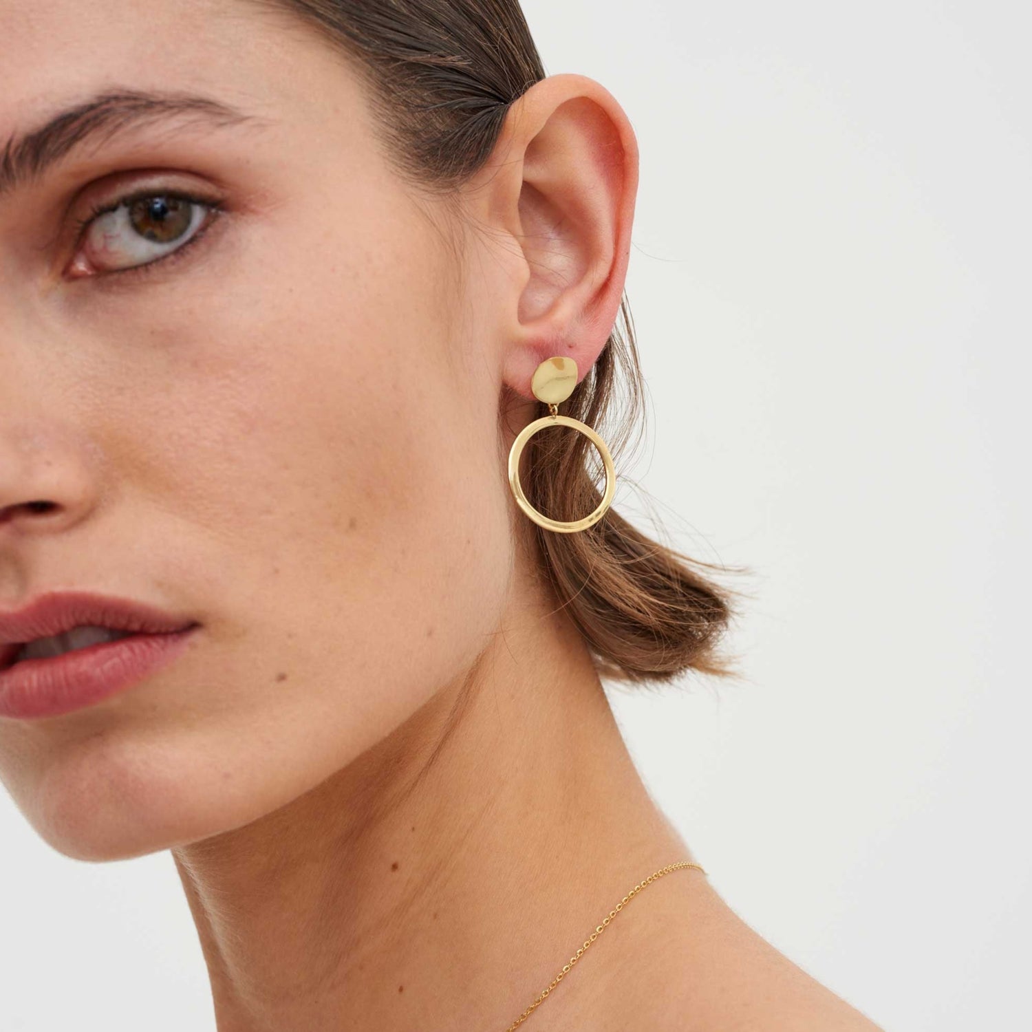 Kolczyki złote Raw N°21 - BELLER: Official Online Store & Luxury Jewelry Atelier