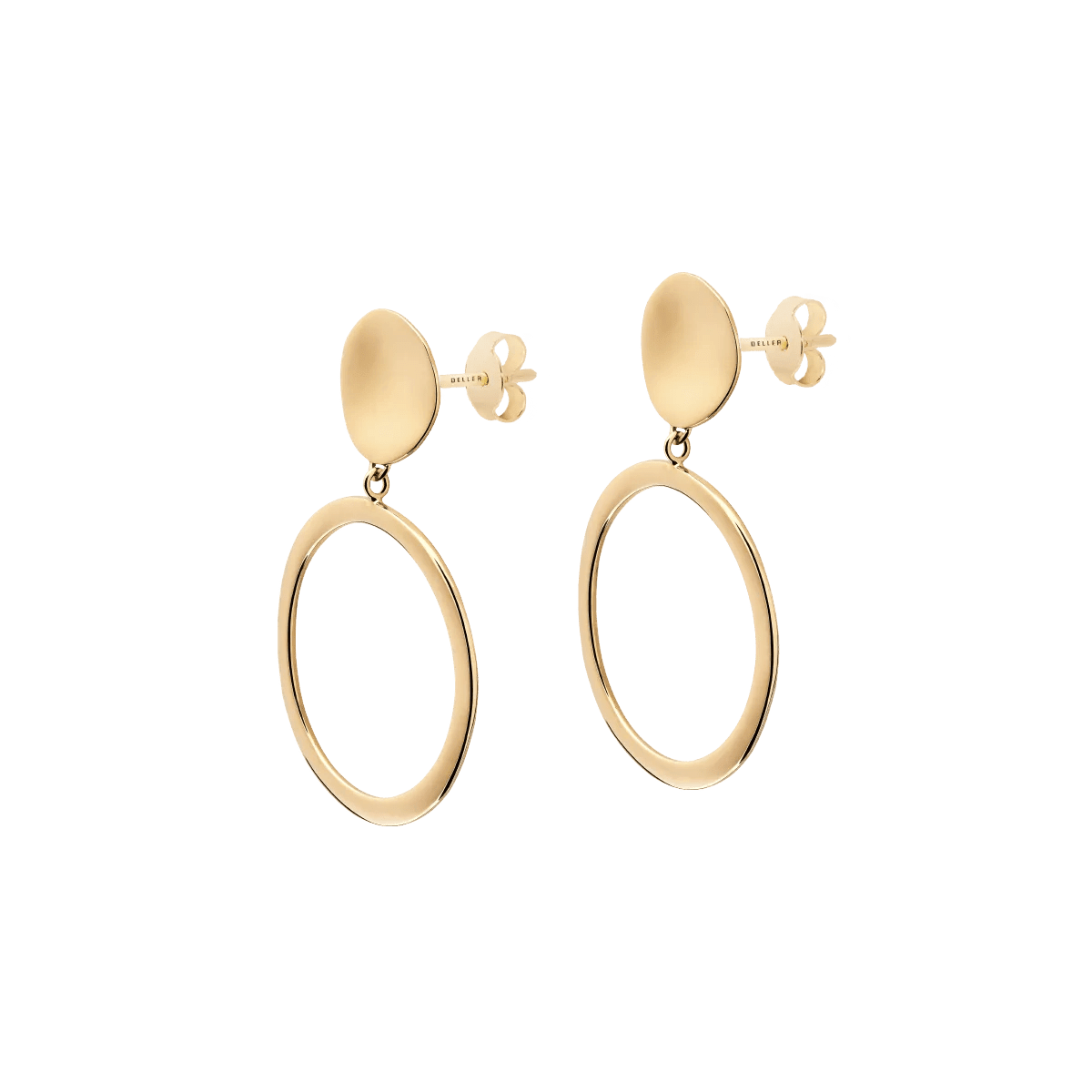 Kolczyki złote Raw N°21 - BELLER: Official Online Store & Luxury Jewelry Atelier