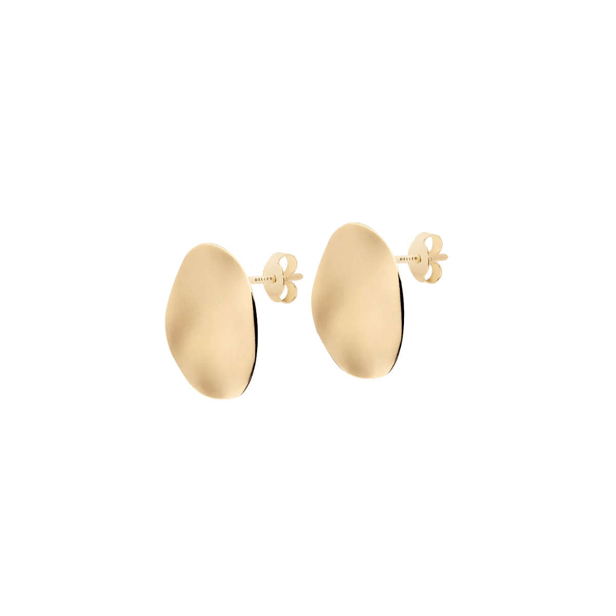 Kolczyki złote Raw N°5 - BELLER: Official Online Store & Luxury Jewelry Atelier