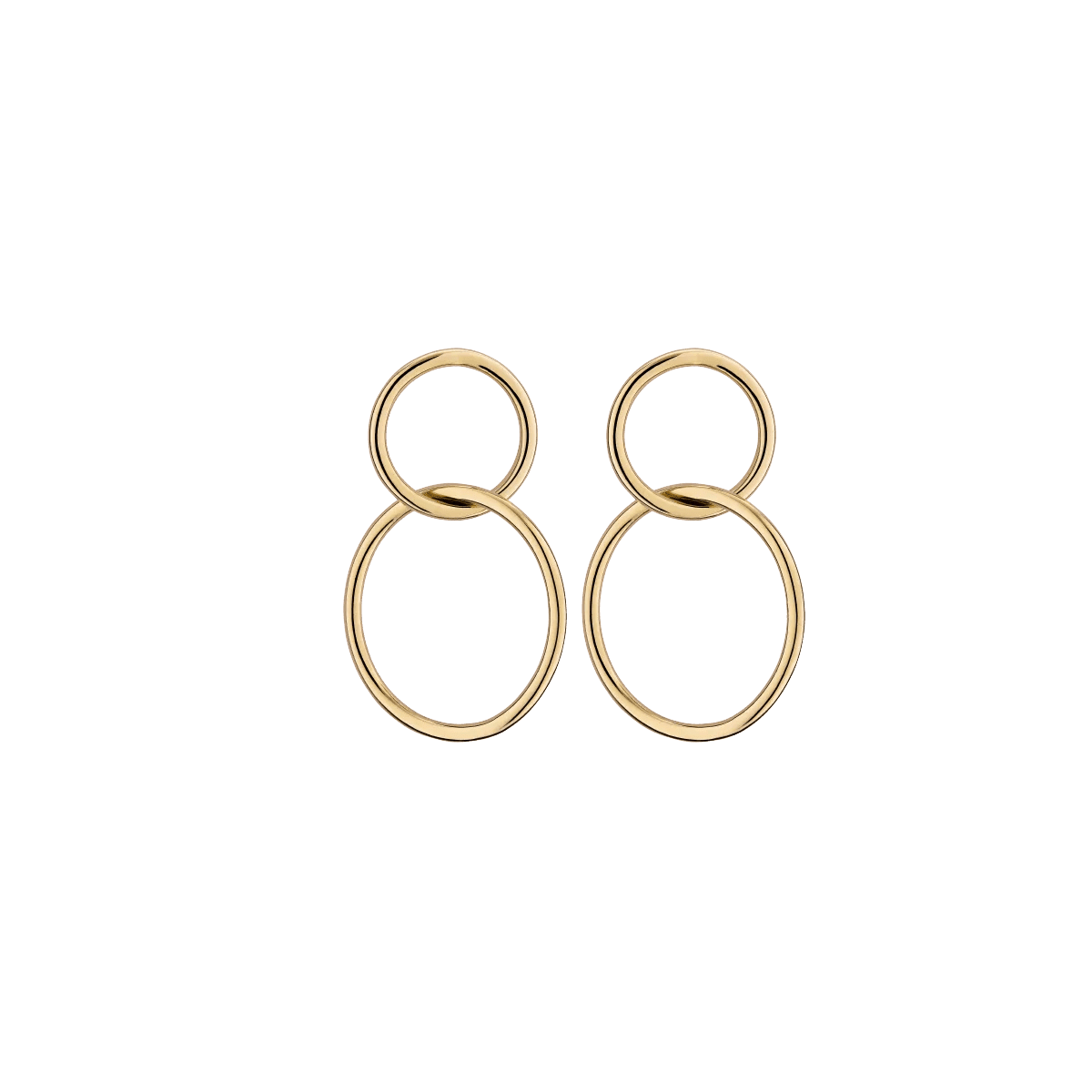 Kolczyki złote Round N°6 - BELLER: Official Online Store & Luxury Jewelry Atelier