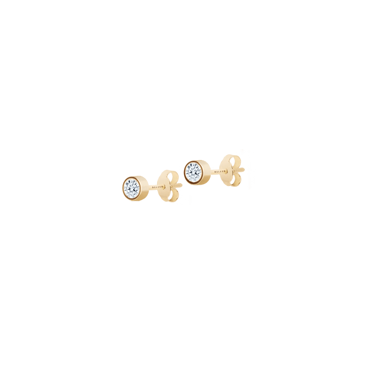 Kolczyki złote z brylantami 0,3 CT Promise N°6 - BELLER: Official Online Store & Luxury Jewelry Atelier