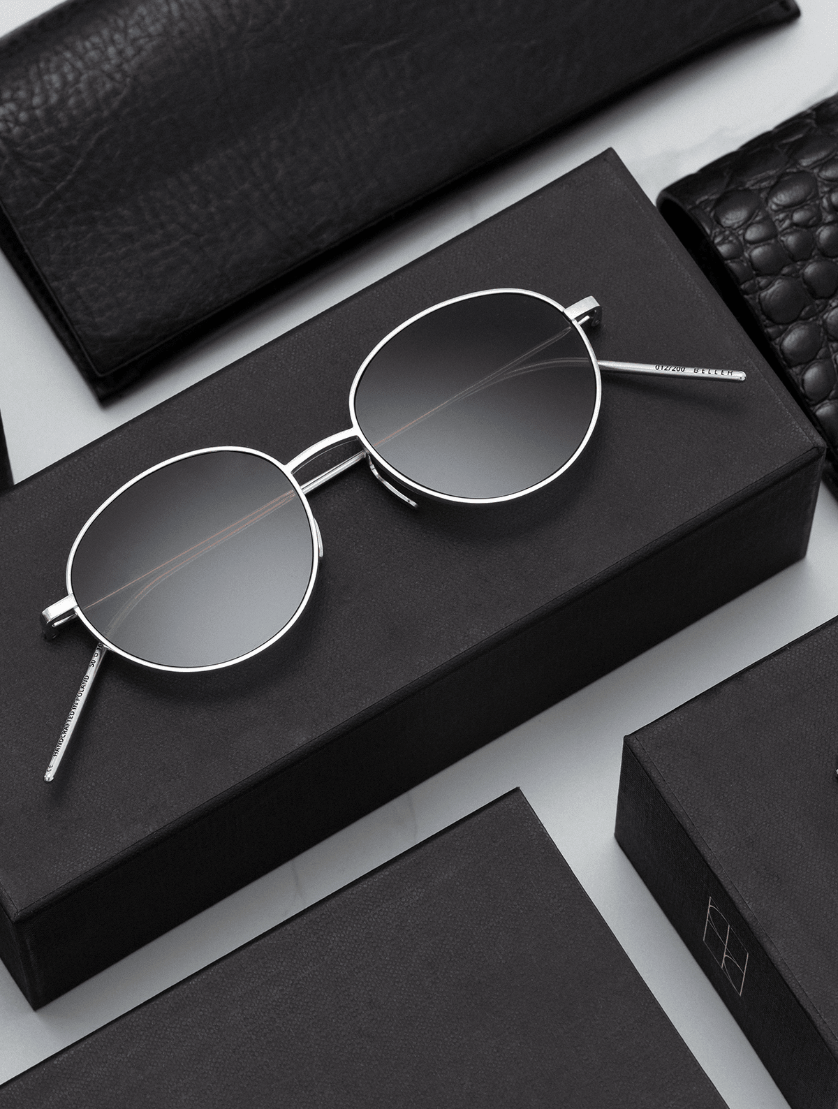Okulary srebrne Eyewear N°3 - BELLER: Official Online Store & Luxury Jewelry Atelier