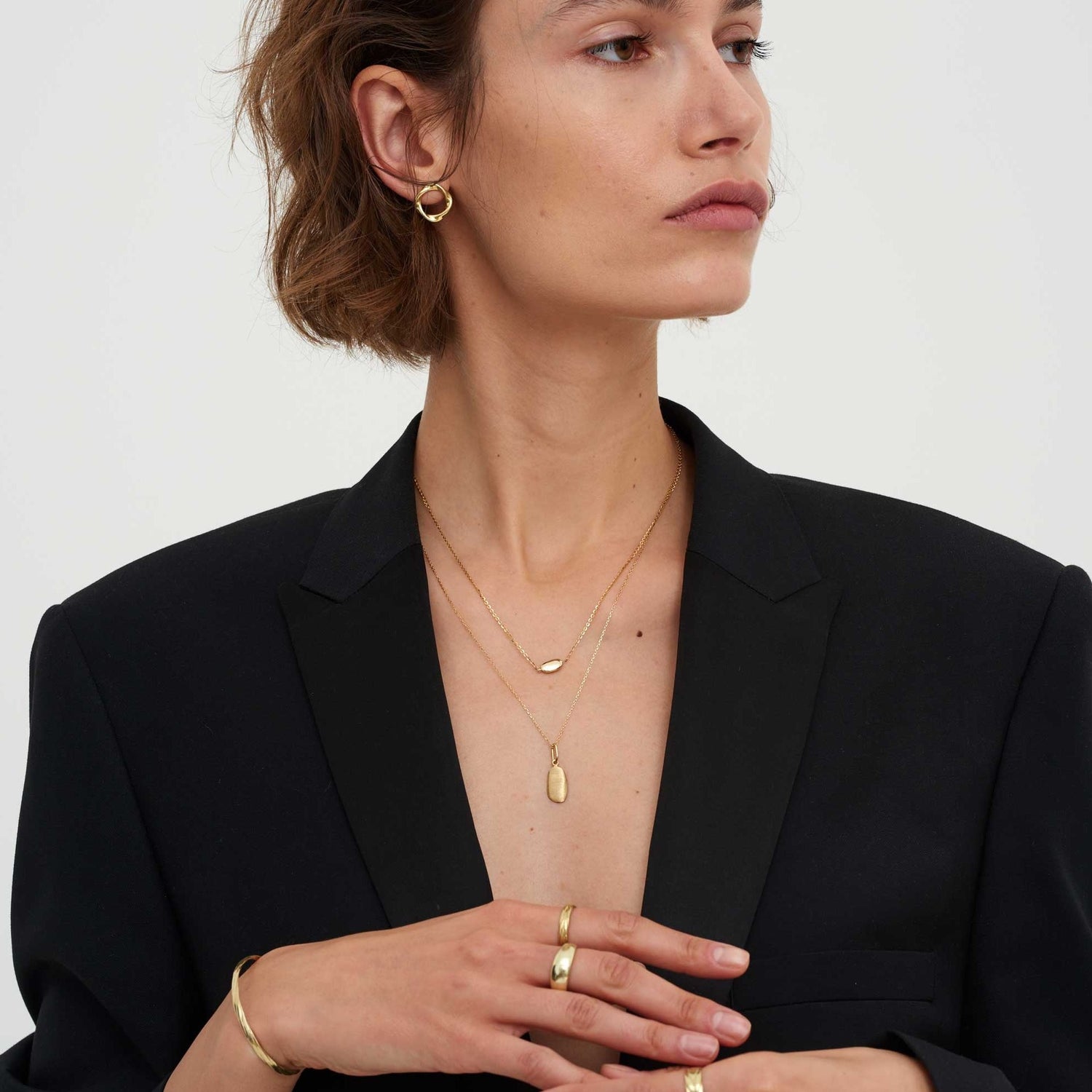 Naszyjnik złoty Pearl N°1 - BELLER: Official Online Store & Luxury Jewelry Atelier
