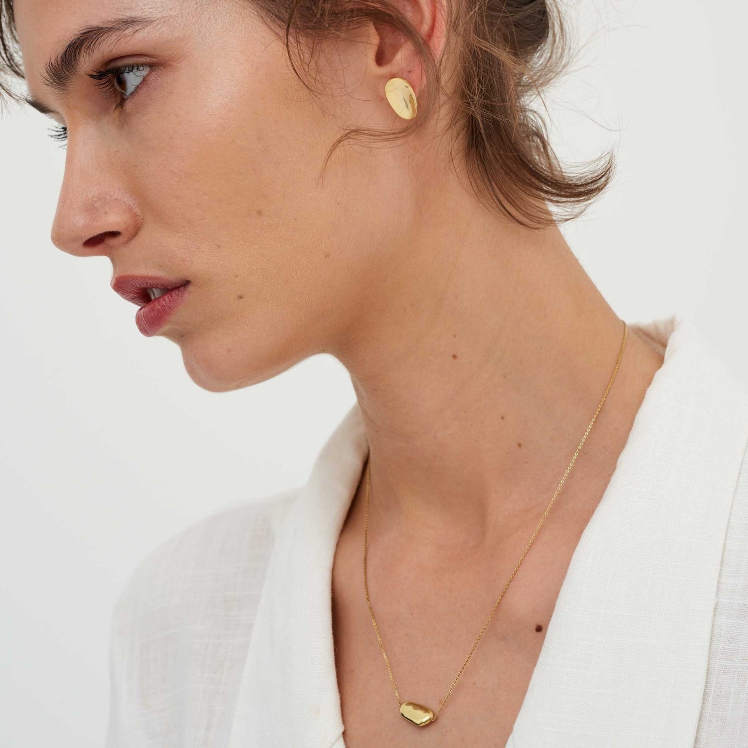 Naszyjnik złoty Pearl N°2 - BELLER: Official Online Store & Luxury Jewelry Atelier
