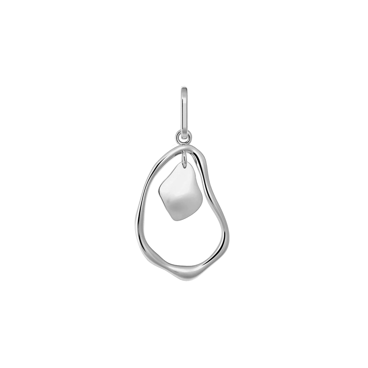 Zawieszka srebrna Liquid N°7 - BELLER: Official Online Store & Luxury Jewelry Atelier