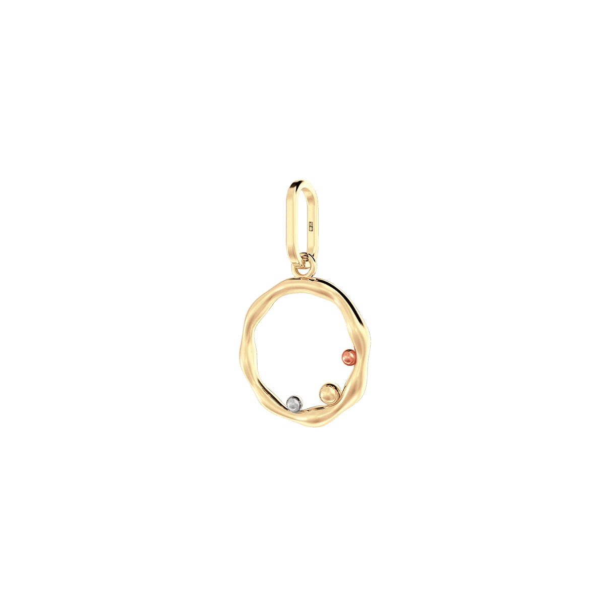 Zawieszka złota Liquid N°4 - BELLER: Official Online Store & Luxury Jewelry Atelier