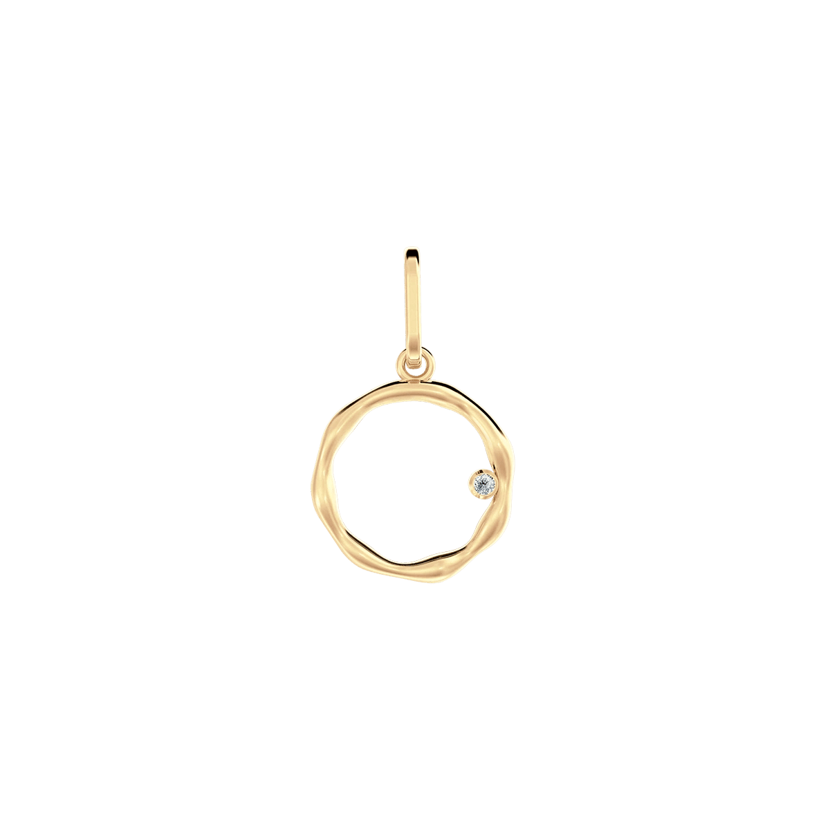 Zawieszka złota Liquid N°5 - BELLER: Official Online Store & Luxury Jewelry Atelier