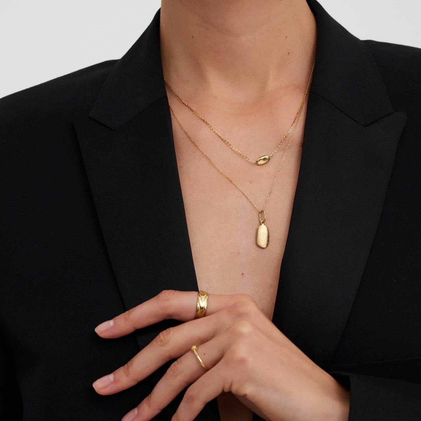 Zawieszka złota Pearl N°3 - BELLER: Official Online Store & Luxury Jewelry Atelier