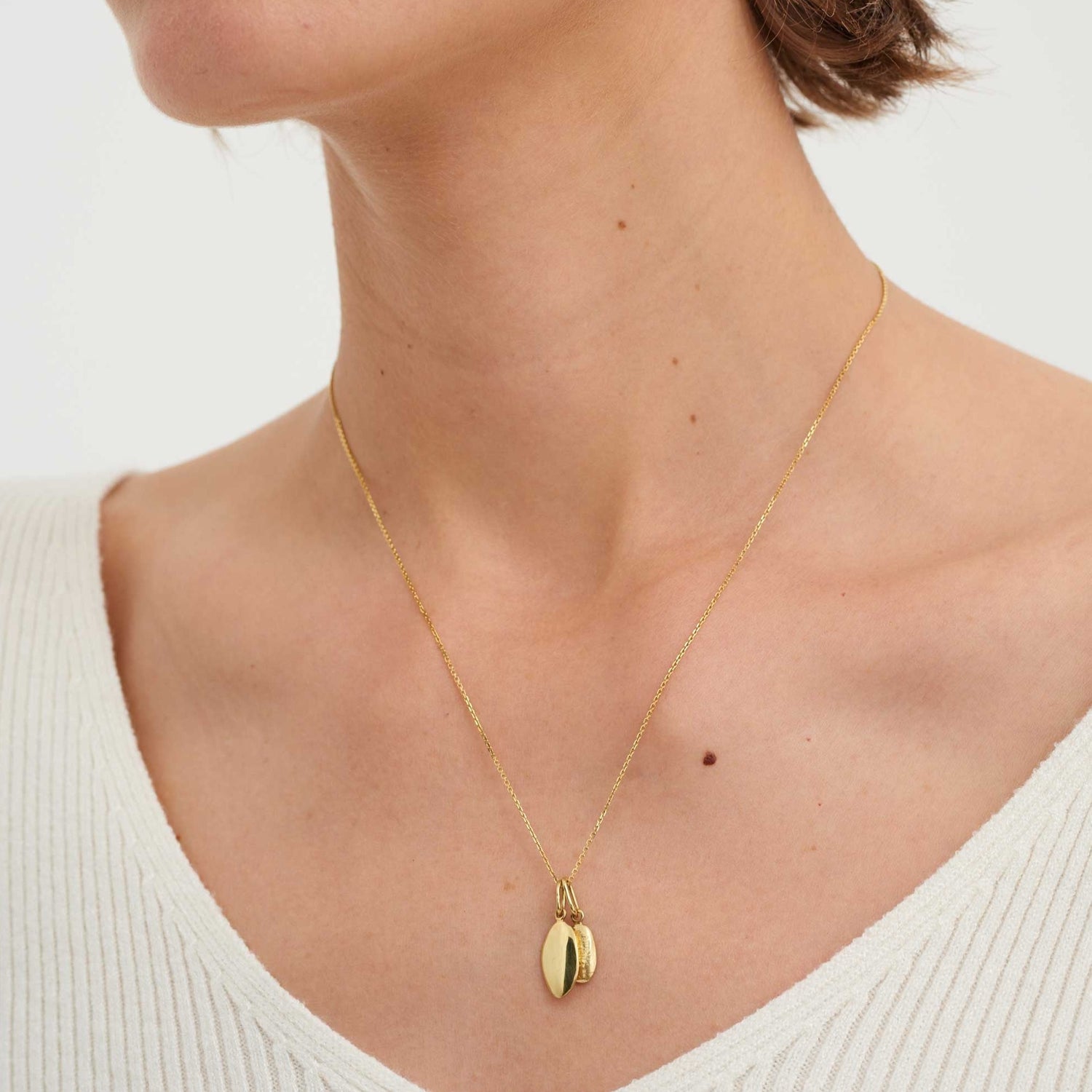 Zawieszka złota Pearl N°5 - BELLER: Official Online Store & Luxury Jewelry Atelier