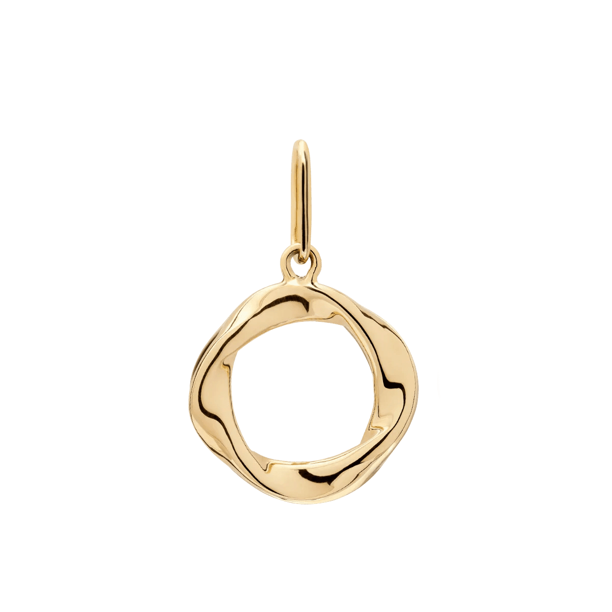 Zawieszka złota Twirl N°2 - BELLER: Official Online Store & Luxury Jewelry Atelier