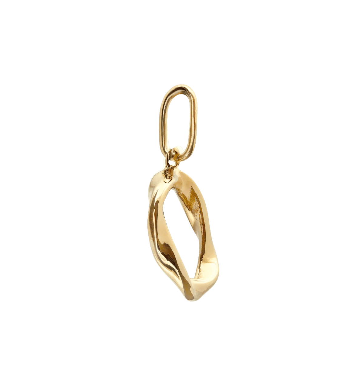 Zawieszka złota Twirl N°2 - BELLER: Official Online Store & Luxury Jewelry Atelier