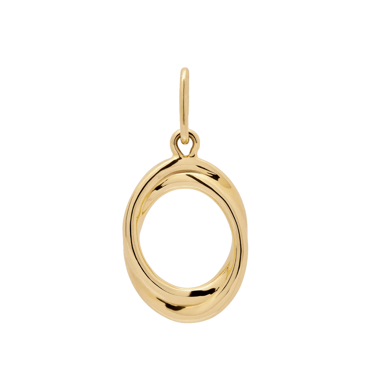 Zawieszka złota Twirl N°3 - BELLER: Official Online Store & Luxury Jewelry Atelier