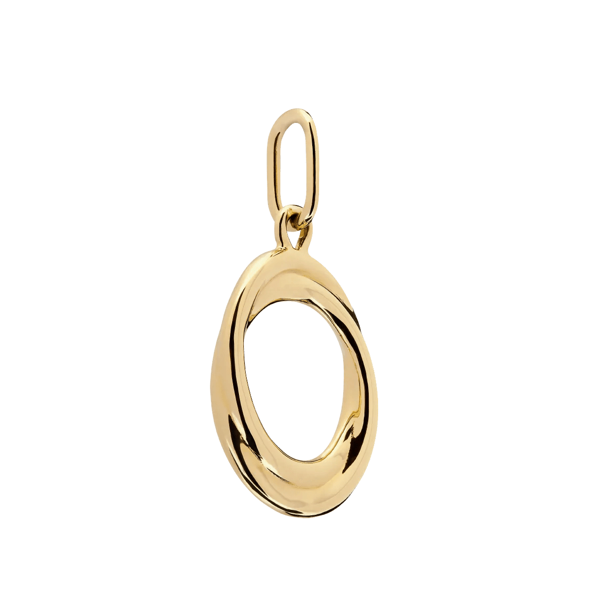 Zawieszka złota Twirl N°3 - BELLER: Official Online Store & Luxury Jewelry Atelier