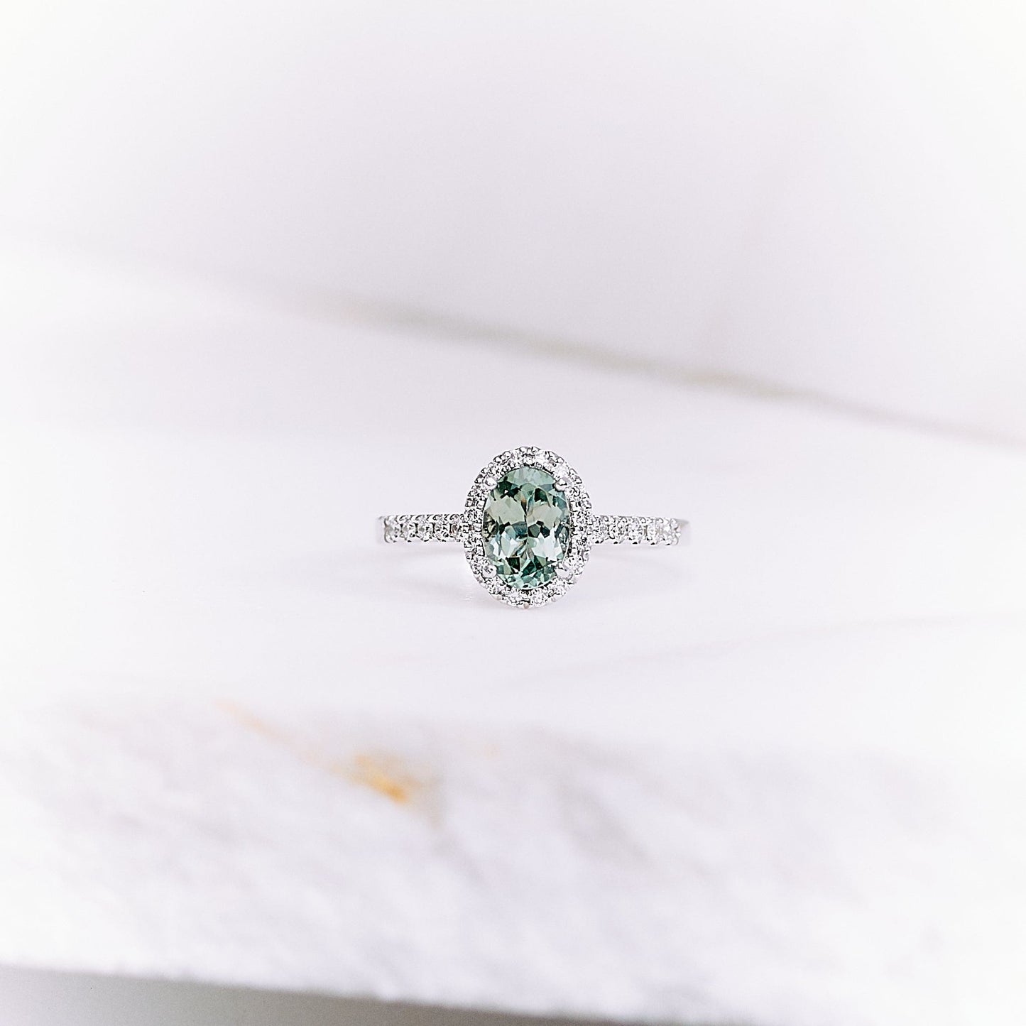 Pierścionek złoty z turmalinem i brylantami B One N°5 - BELLER: Official Online Store & Luxury Jewelry Atelier