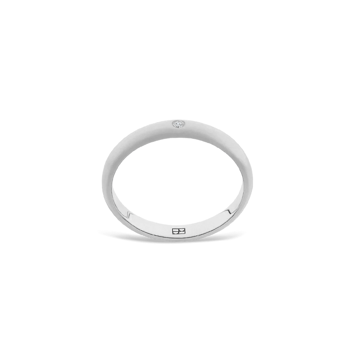 Obrączka złota z brylantem D - E VVS1 Soulmate N°10 - BELLER: Official Online Store & Luxury Jewelry Atelier