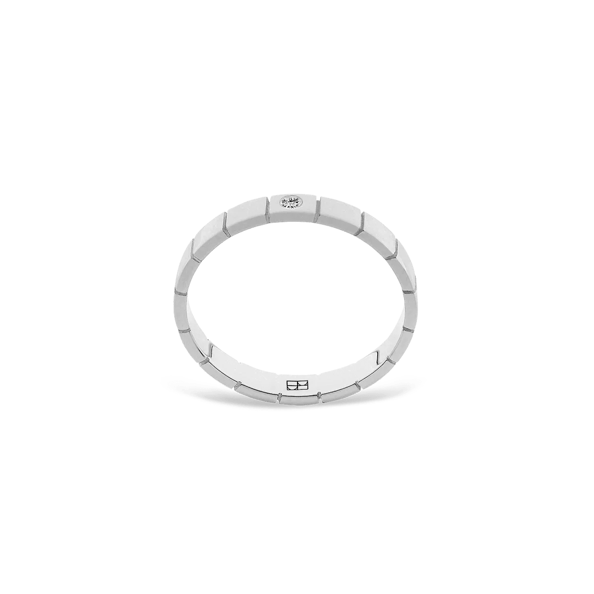Obrączka złota z brylantami D - E VVS1 Soulmate N°14 - BELLER: Official Online Store & Luxury Jewelry Atelier