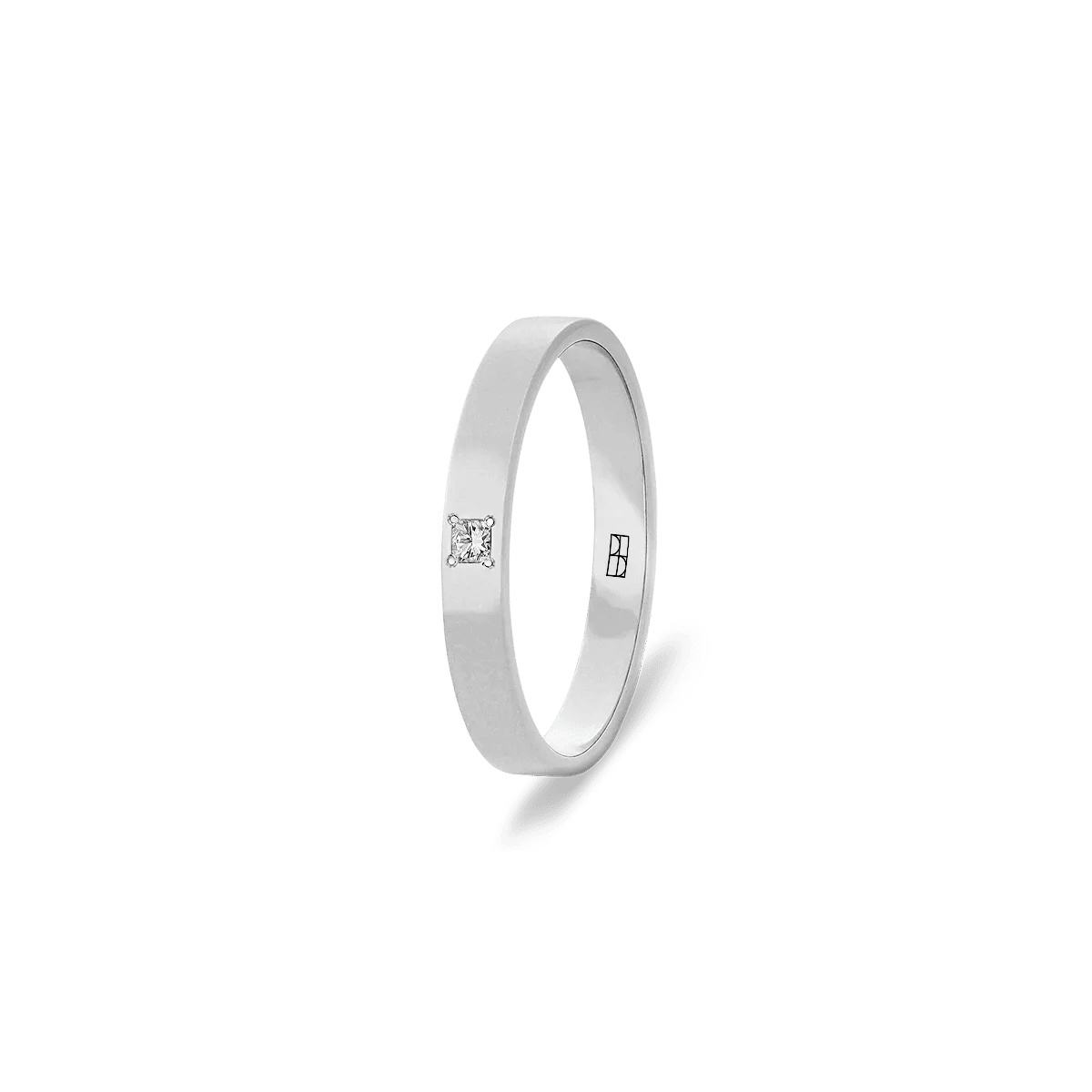 Obrączka złota z brylantami D - E VVS1 Soulmate N°16 - BELLER: Official Online Store & Luxury Jewelry Atelier