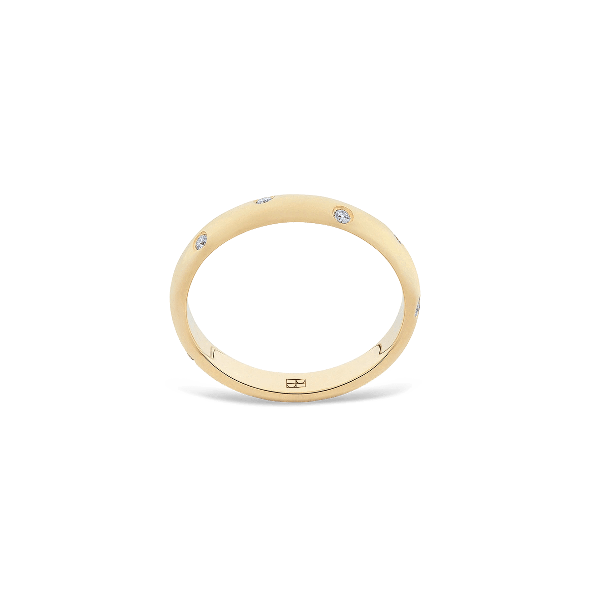 Obrączka złota z brylantami D - E VVS1 Soulmate N°2 - BELLER: Official Online Store & Luxury Jewelry Atelier