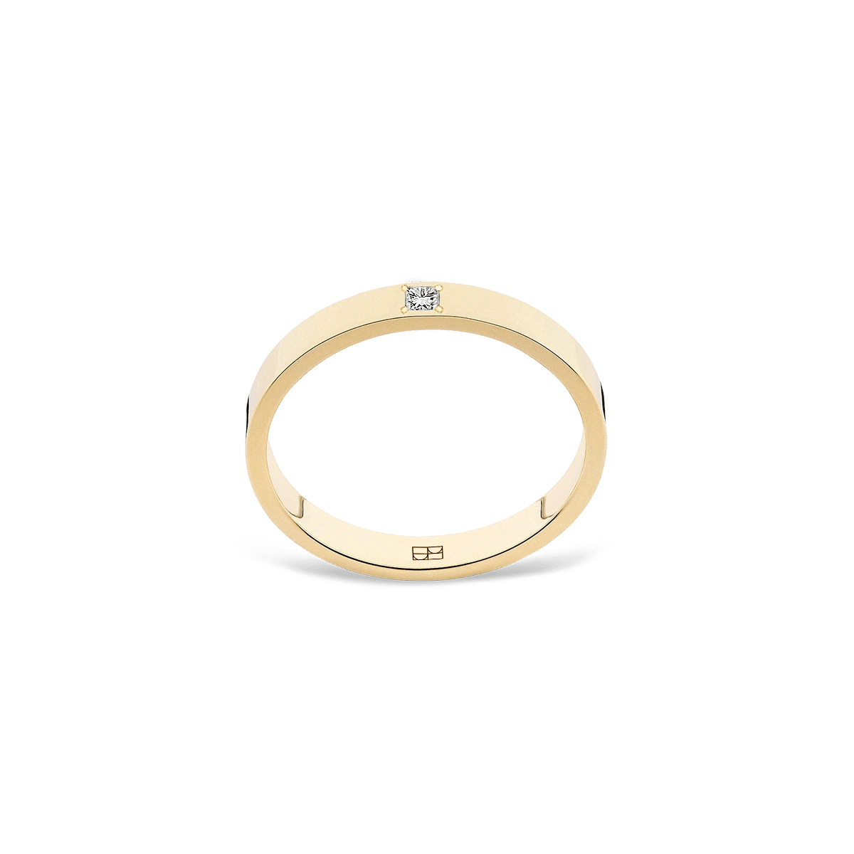 Obrączka złota z brylantami D - E VVS1 Soulmate N°7 - BELLER: Official Online Store & Luxury Jewelry Atelier