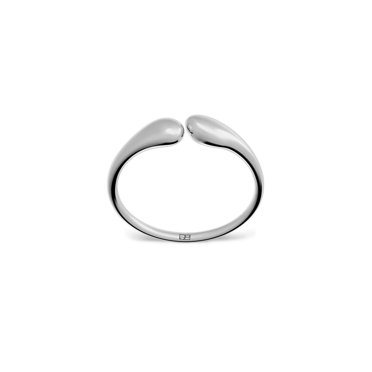 Pierścionek srebrny Liquid N°2 - BELLER: Official Online Store & Luxury Jewelry Atelier