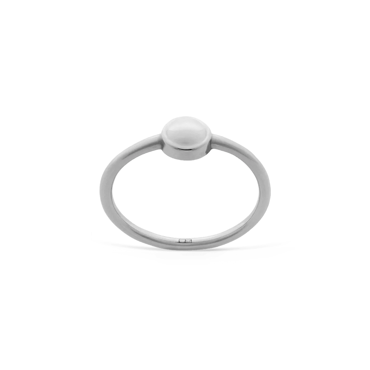 Pierścionek srebrny Pearl N°2 - BELLER: Official Online Store & Luxury Jewelry Atelier