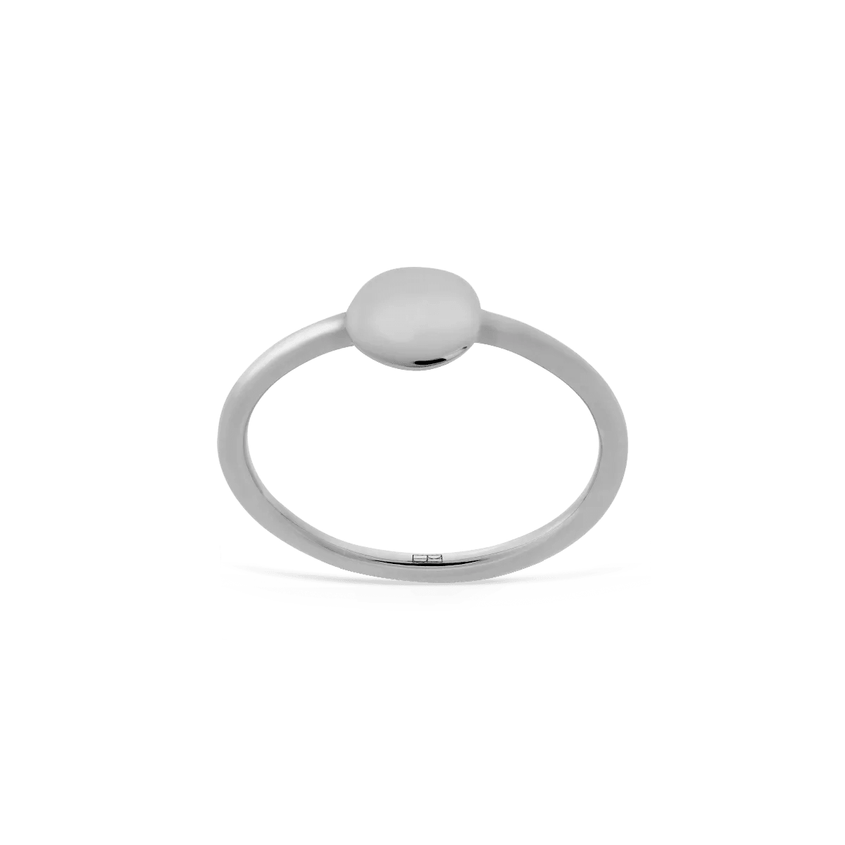 Pierścionek srebrny Pearl N°4 - BELLER: Official Online Store & Luxury Jewelry Atelier