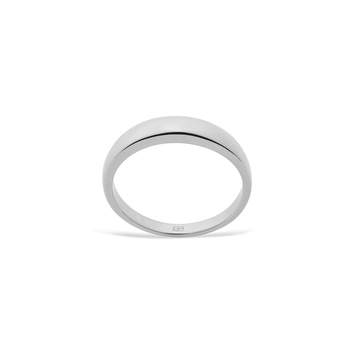 Pierścionek srebrny Round N°8 - BELLER: Official Online Store & Luxury Jewelry Atelier