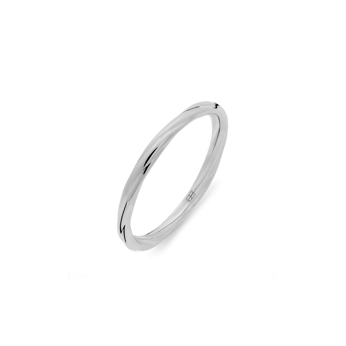 Pierścionek srebrny Twirl N°1 - BELLER: Official Online Store & Luxury Jewelry Atelier