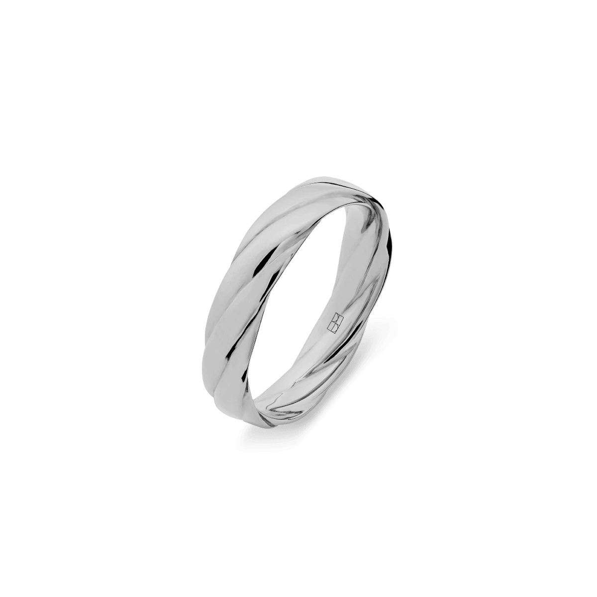 Pierścionek srebrny Twirl N°3 - BELLER: Official Online Store & Luxury Jewelry Atelier