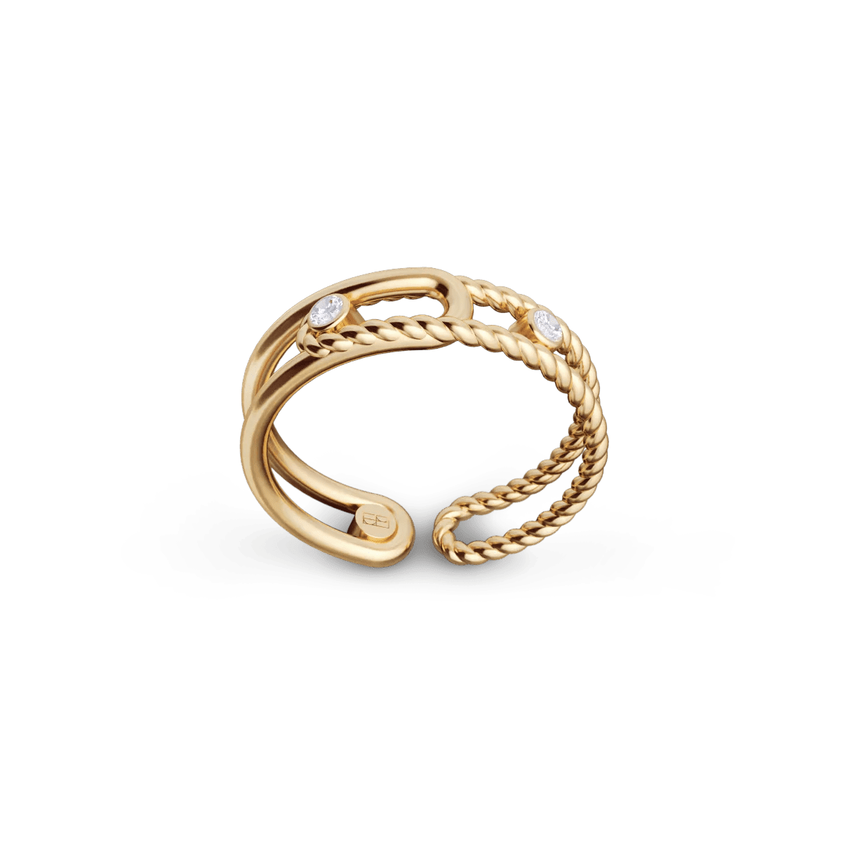 Pierścionek złoty Elements N°9 - BELLER: Official Online Store & Luxury Jewelry Atelier