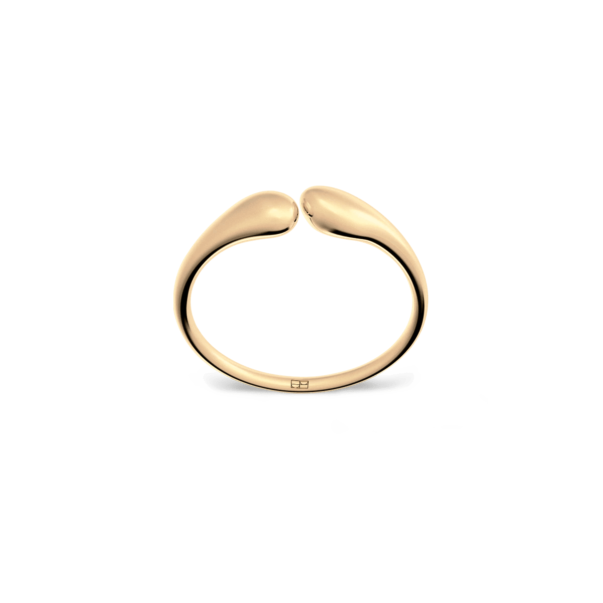 Pierścionek złoty Liquid N°2 - BELLER: Official Online Store & Luxury Jewelry Atelier