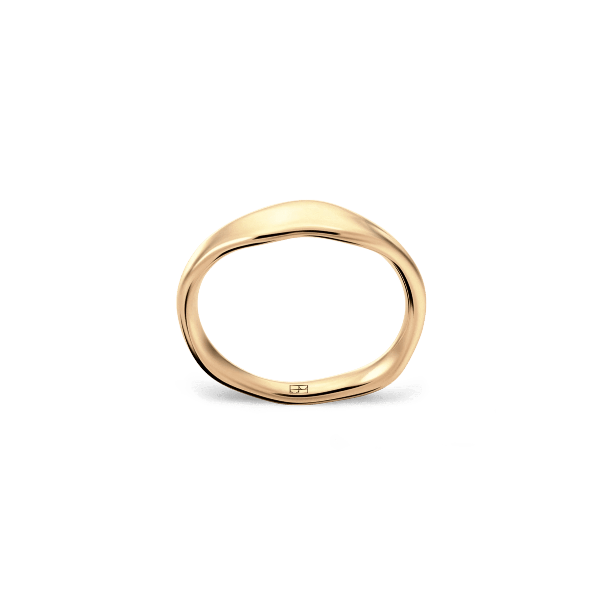 Pierścionek złoty Liquid N°3 - BELLER: Official Online Store & Luxury Jewelry Atelier
