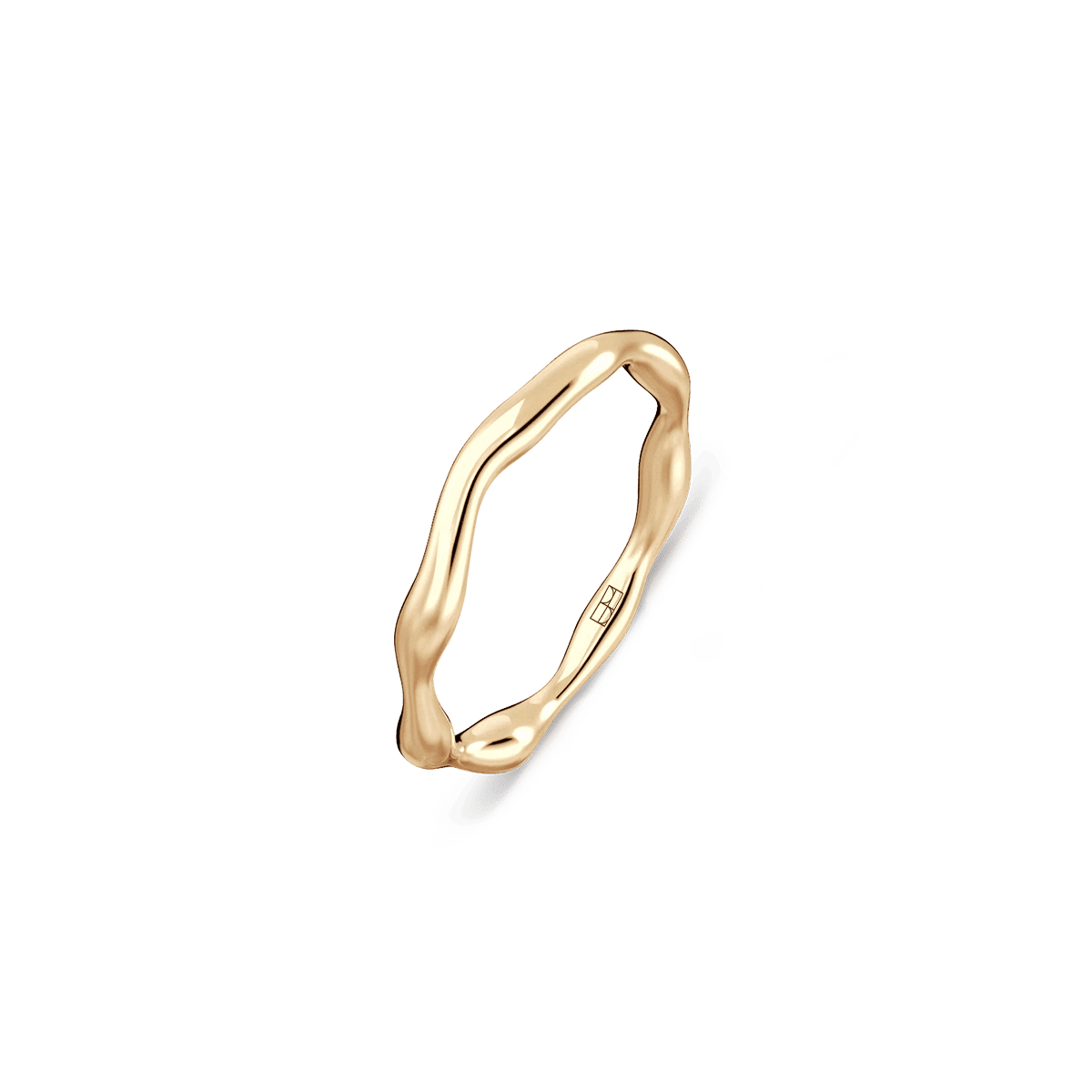 Pierścionek złoty Liquid N°7 - BELLER: Official Online Store & Luxury Jewelry Atelier