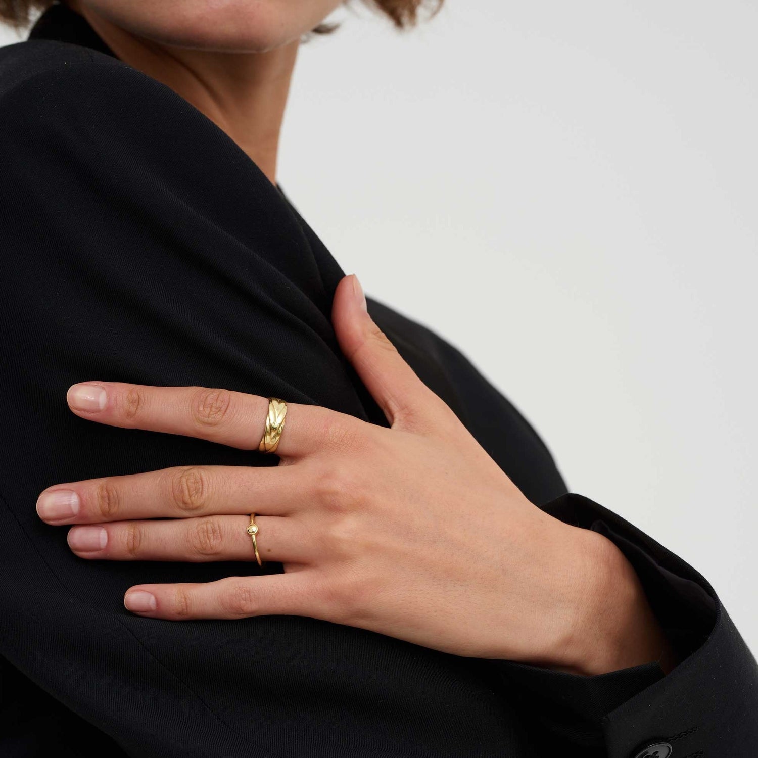 Pierścionek złoty Pearl N°2 - BELLER: Official Online Store & Luxury Jewelry Atelier